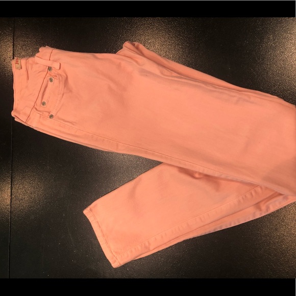 Salmon/Pink JUDY BLUE Jeans size 5 - Picture 3 of 3